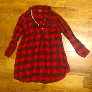 Gap maternity flannel pajama